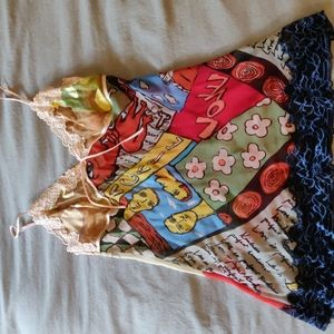 100% silk camisole by Mary Green